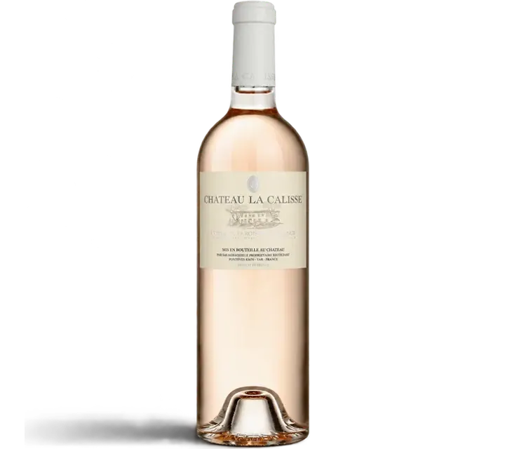 Château La Calisse rosé bottle