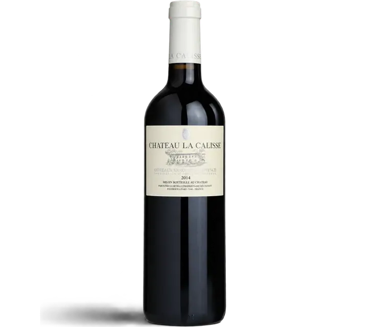 Château La Calisse red bottle