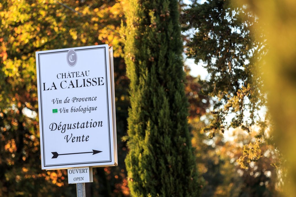 Visit Provence vineyard Château La Calisse